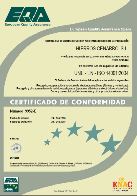 ISO 9001 Y 14001